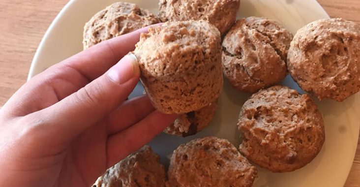 Muffin aux amandes Vegan (Recette)